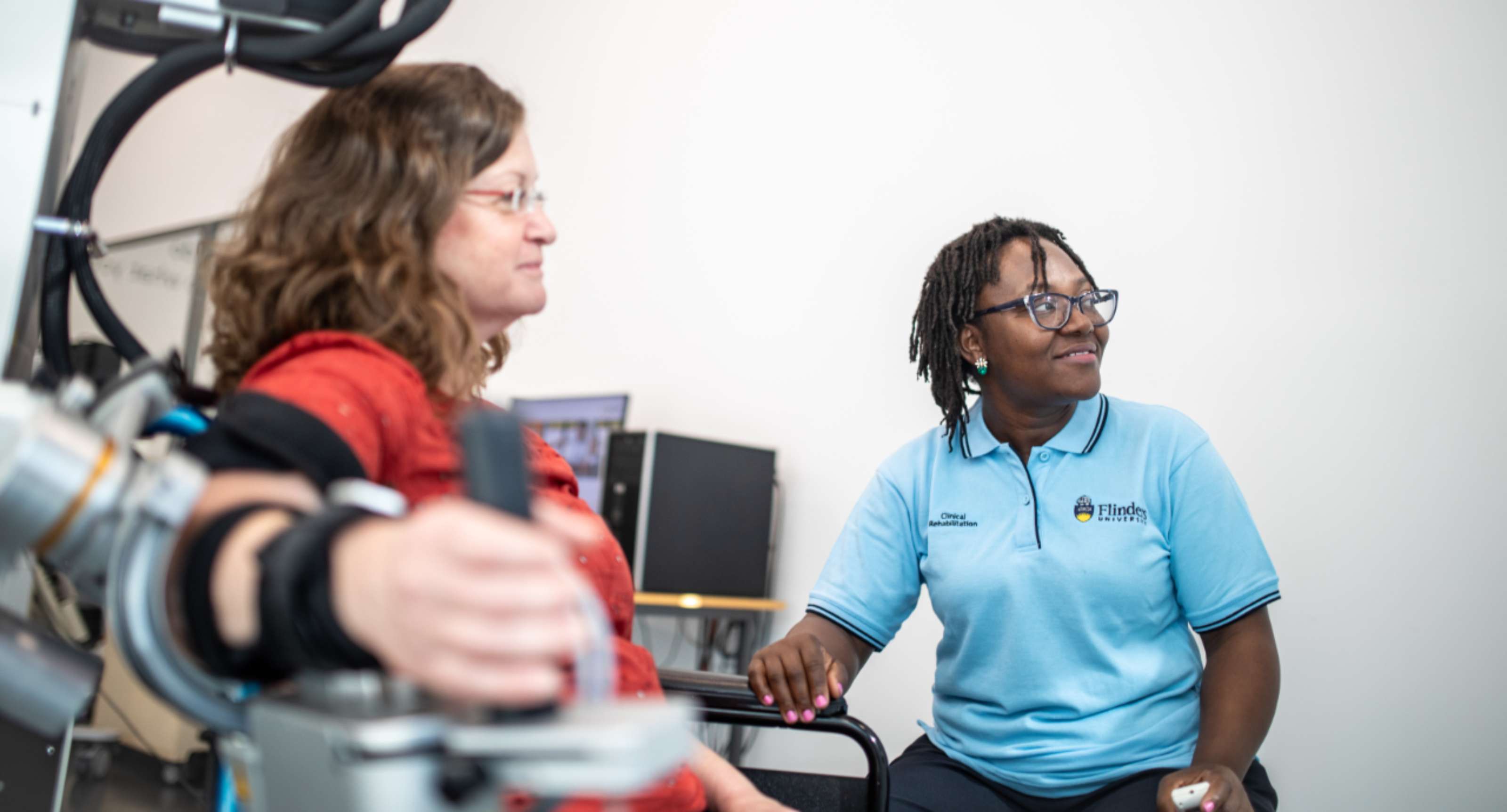 Bridget Numarce, a physiotherapist from Ghana, is upskilling her career in health with a Master of Clinical Rehabilitation.