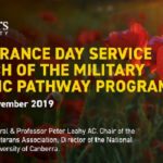 Remembrance service and program launch