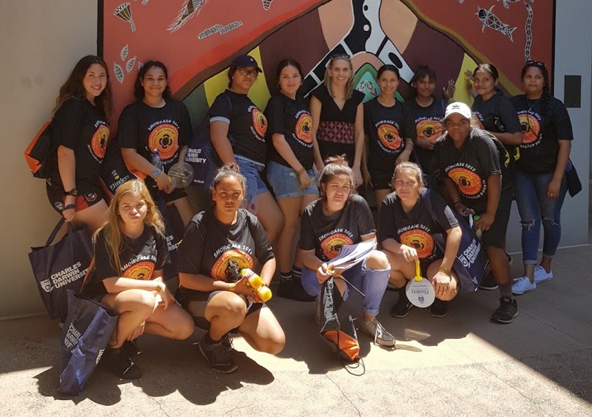 Girls Academy visit to NTMP in Darwin