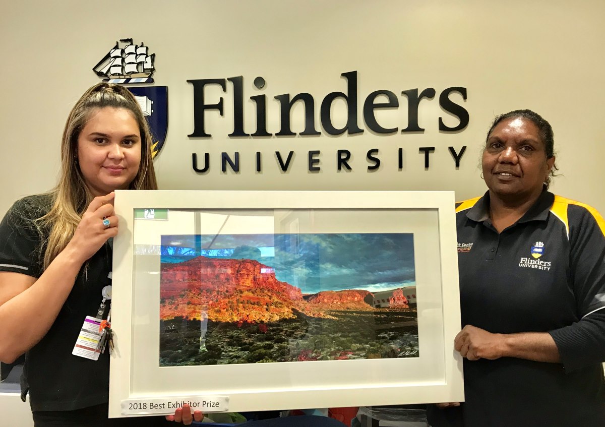 Flinders and Poche award at Careers Expo