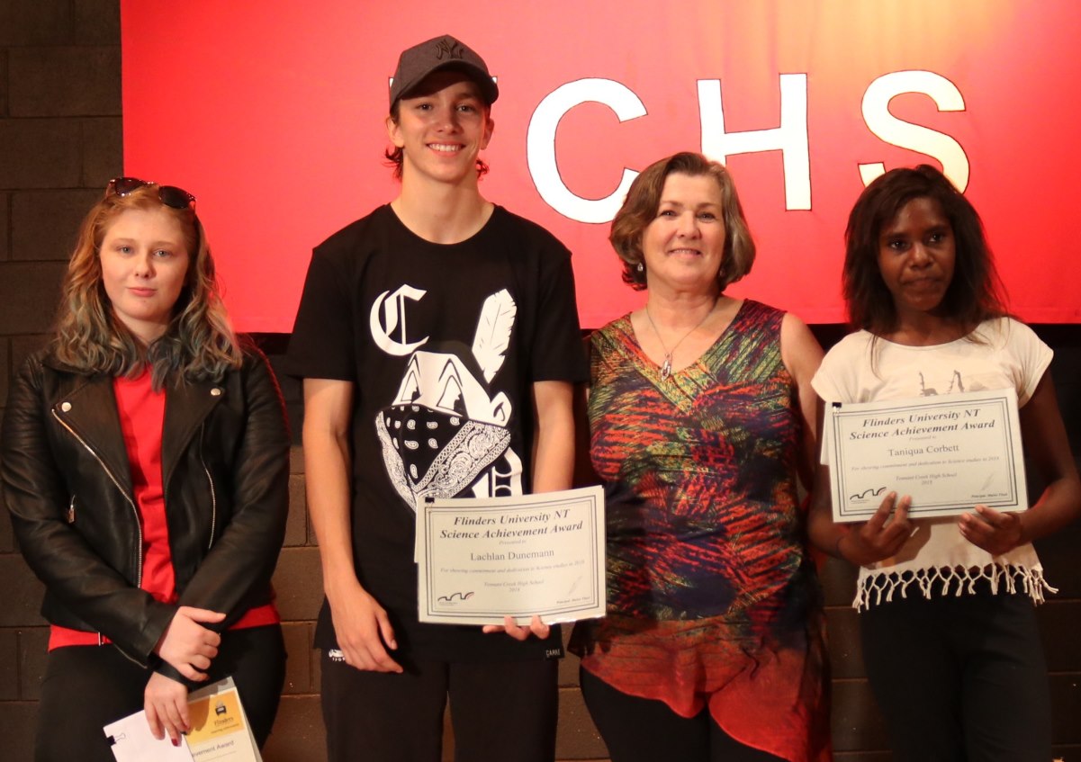 Tennant Creek High School award winners