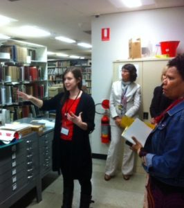 Library Tour of Special Collections for Reconciliation Week 2013