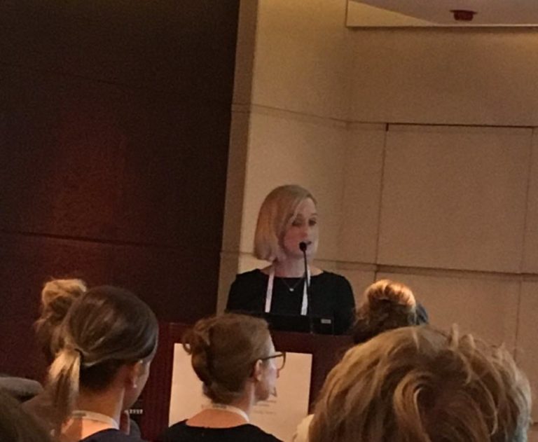 Dr Lucinda Bell attends the International Society of Behavioural