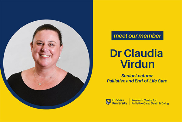 Meet our Member Dr Claudia Virdun