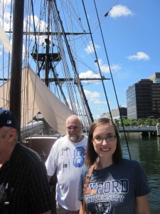 'I'm on a boat!'- Boston Tea Party Museum