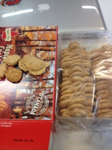 My favourite maple cookies from Banff, Canada! 
