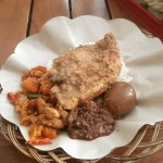 Gudeg- traditional Jogja meal