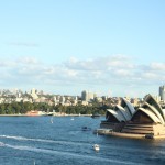 View from the Sydney Harbor Bridge