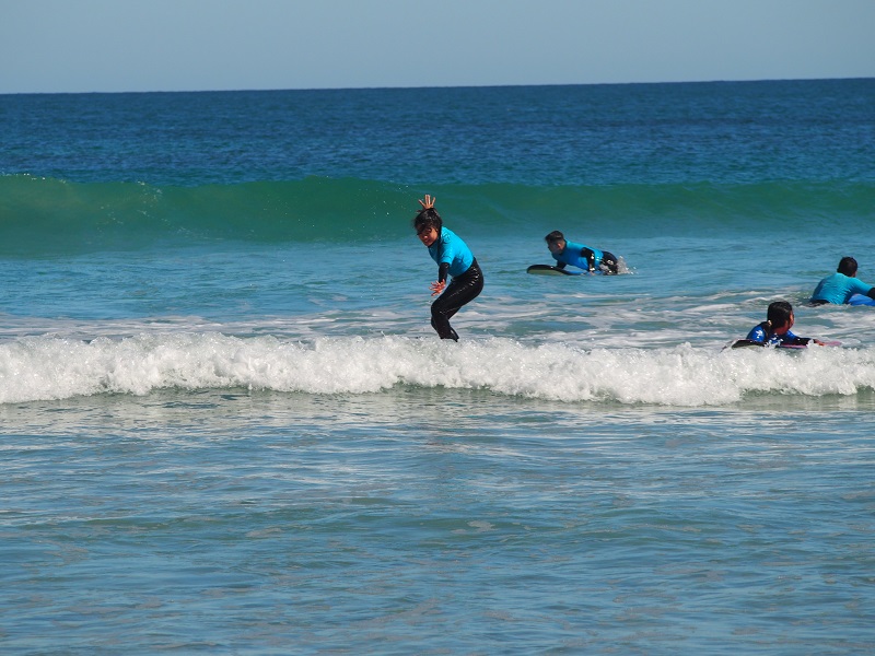 Surfing at Yorke Peninsular