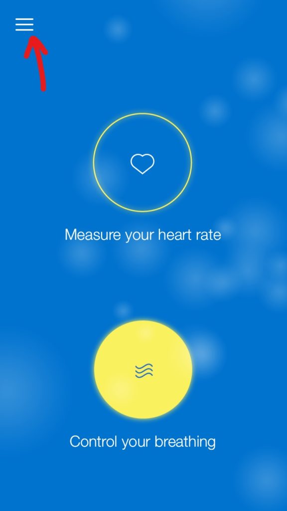 Breathe App - Home