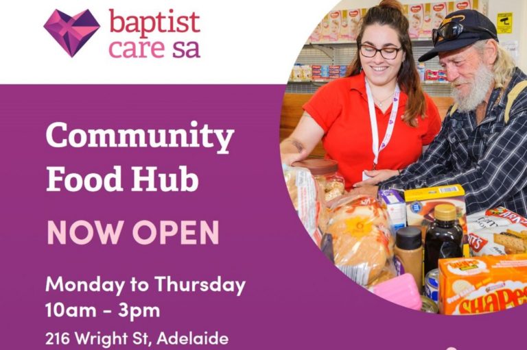 Baptist Care SA runs a Food Hub in the CBD - Student Health and Wellbeing