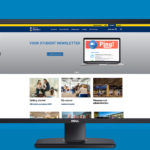 Students’ home page on university PCs